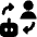 Agent Human In The Loop Icon from Ultimate Bold Set