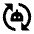 Ai Robot Redo Fill Icon from Outlined Fill - Material Pro Free Set