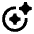 Ai Smart Assistant Circle Icon from Sharp Line - Material Pro Set