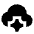 Ai Spark Cloud Fill Icon from Sharp Fill - Material Pro Set