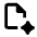 Ai Spark Generate Document Icon from Rounded Line - Material Pro Set