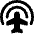 Airspace Plane Icon from Ultimate Bold Set