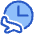 Airport Arrival Time Icon from Plump Duo Set