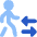 Airport Transfer Icon from Core Flat Set