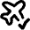 Flight Airplane Approval Check Icon from Flex Remix Set