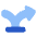 Travel Airline Stops Icon from Plump Flat Set