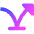 Travel Airline Stops Icon from Core Gradient Set