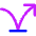 Travel Airline Stops Icon from Core Neon Set