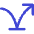 Travel Airline Stops Icon from Core Duo Set