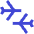 Travel Connecting Airports Icon from Sharp Duo Set