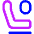 Travel Flight Class Icon from Core Neon Set