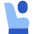 Travel Flight Class Icon from Sharp Flat Set