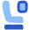 Travel Flight Class Icon from Plump Flat Set