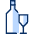 Wine Bottle Glass Icon from Cyber Duotone Set