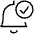Alarm Bell Check Icon from Ultimate Light Set