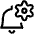 Alarm Bell Cog Setting Icon from Ultimate Regular Set