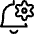 Alarm Bell Cog Setting Icon from Ultimate Regular Set