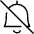 Alarm Bell Off Icon from Ultimate Light Set
