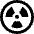 Radiation Radio Active Circle Icon from Nova Line Set