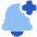 Add Bell Notification Icon from Plump Flat Set