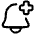 Add Bell Notification Icon from Plump Line Set