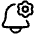 Alarm Setting Gear Icon from Plump Line Set