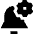 Alarm Setting Gear Icon from Sharp Solid Set