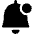Alert Bell Notification 2 Icon from Ultimate Bold Set