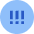 Alert Circle Priority High Icon from Sharp Flat Set
