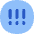 Alert Circle Priority High Icon from Flex Flat Set