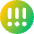 Alert Circle Priority High Icon from Core Gradient Set
