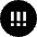 Alert Circle Priority High Icon from Sharp Solid Set
