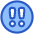 Alert Circle Priority Medium Icon from Plump Duo Set