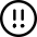 Alert Circle Priority Medium Icon from Core Line Set