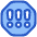 Alert Octagon Priority High Icon from Plump Duo Set