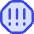 Alert Octagon Priority High Icon from Flex Duo Set