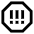 Alert Octagon Priority High Icon from Sharp Line Set