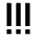 Alert Priority High Icon from Sharp Solid Set