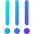 Alert Priority High Icon from Core Gradient Set