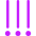 Alert Priority High Icon from Core Neon Set
