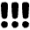 Alert Priority High Icon from Plump Solid Set