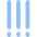 Alert Priority High Icon from Flex Flat Set
