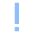 Alert Priority Low Icon from Sharp Flat Set