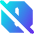 Alert Report Off Icon from Core Gradient Set