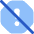 Alert Report Off Icon from Plump Flat Set