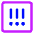 Alert Square Priority High Icon from Core Neon Set
