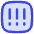 Alert Square Priority High Icon from Flex Duo Set
