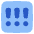 Alert Square Priority High Icon from Plump Flat Set