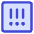 Alert Square Priority High Icon from Core Duo Set