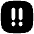 Alert Square Priority Medium Icon from Flex Solid Set